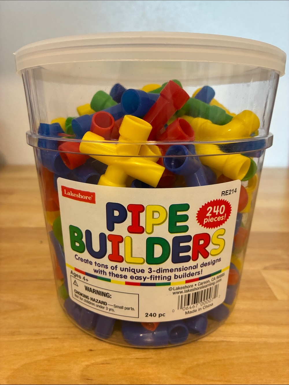 Lakeshore Learning Pipe Builders Set